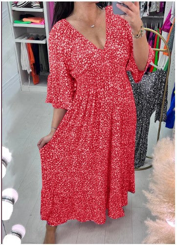 Stilla | Strand-Kjole Fake Strand Løs Lang Skirt