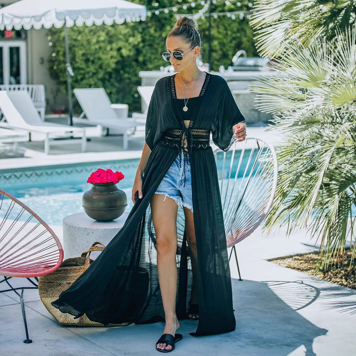 Femme Letvægts Kimono Overtræk Stilla