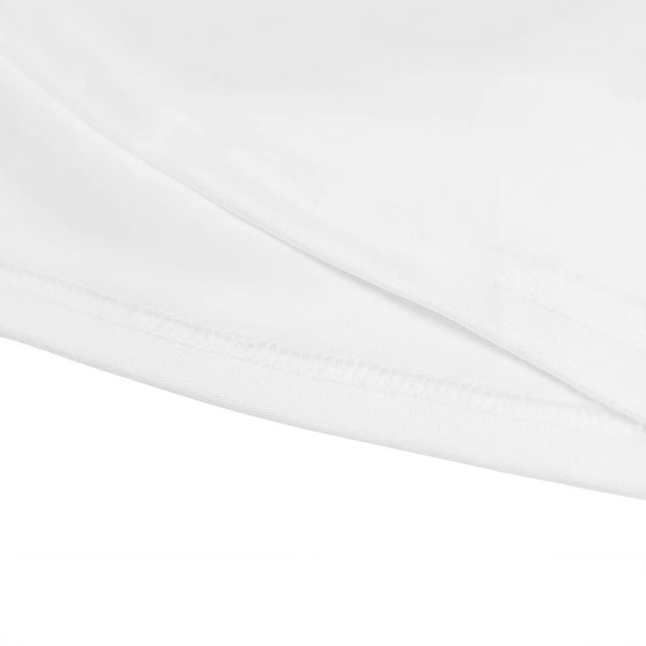 Dame Crop-T-Shirt med sødt kaninmotiv Skovae