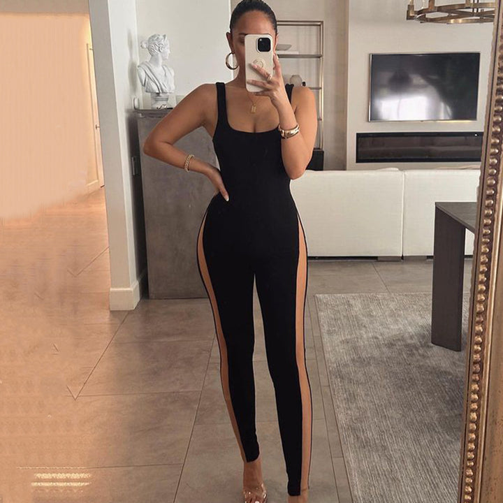Dame Stilfuld Cutout Jumpsuit Stilla