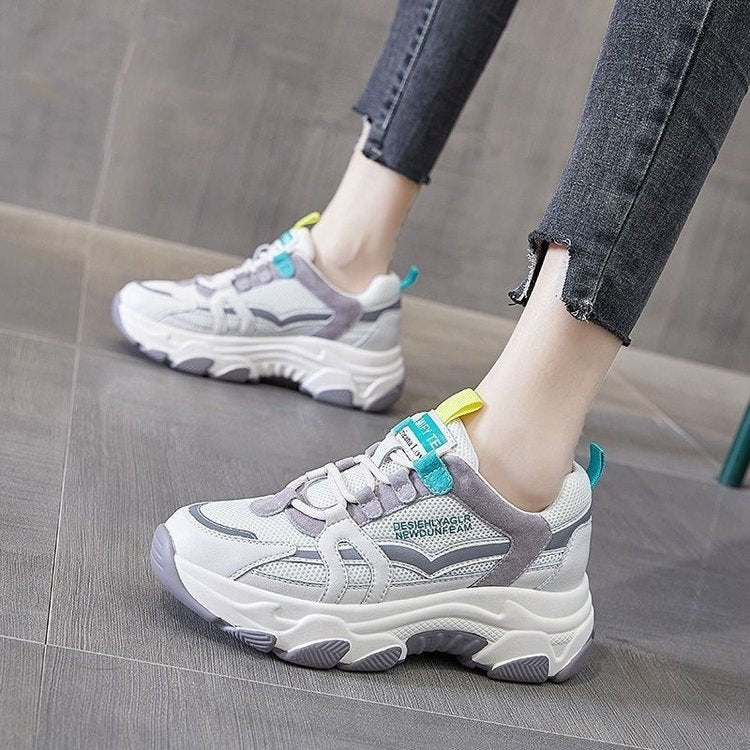 Dame Sporty Sneakers med professionel dæmpningsteknologi og åndbart mesh-oberflade Stilla