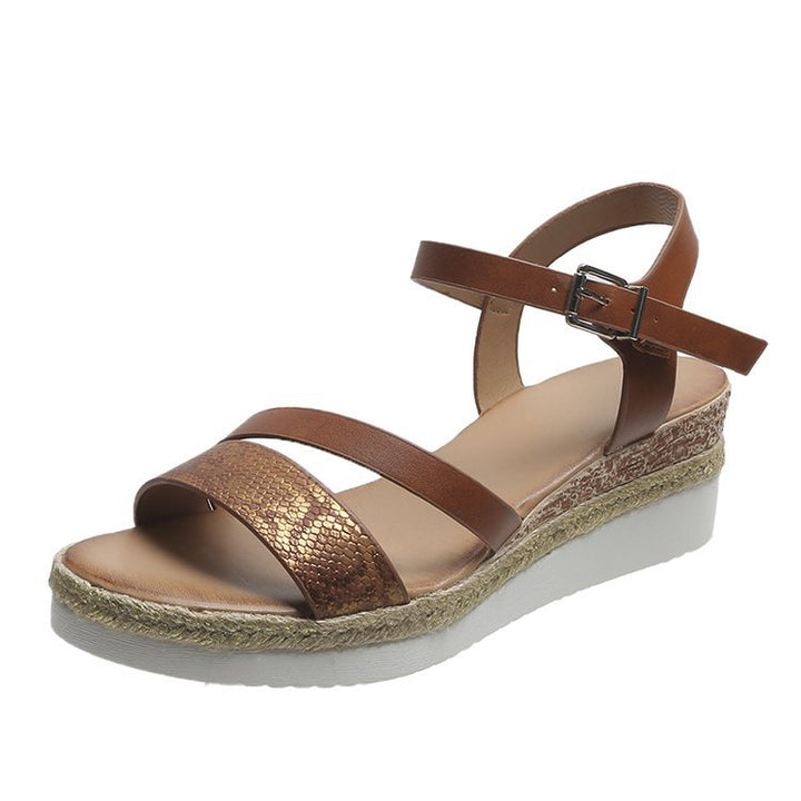Dame Plateau Sandaler Stilla