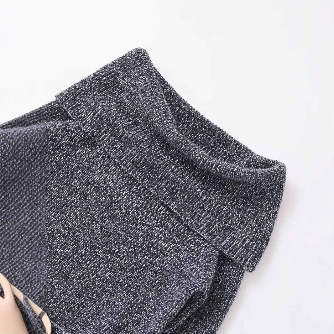 Femme Off-Shoulder Pullover med bælte Stilla