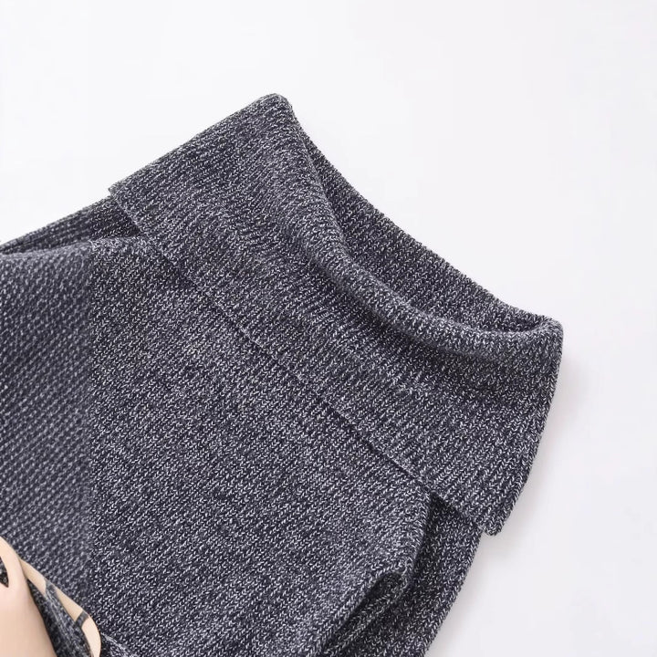 Femme Off-Shoulder Pullover med bælte Stilla