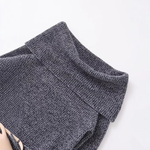 Femme Off-Shoulder Pullover med bælte Stilla