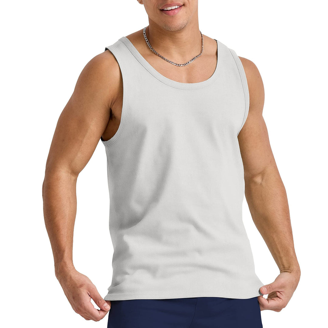 Mænds bløde bomulds ærmeløs tanktop Stilla