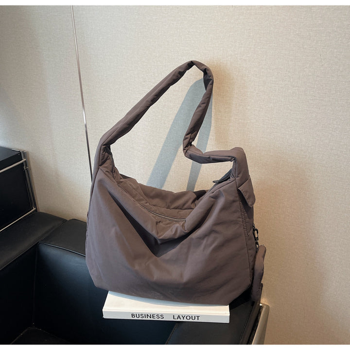 Femme Casual Blødt Stof Hobo Bag Stilla