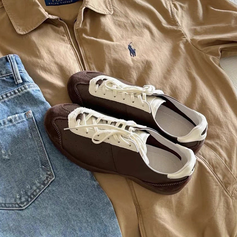 Herrer Casual Retro Snøresko Stilla