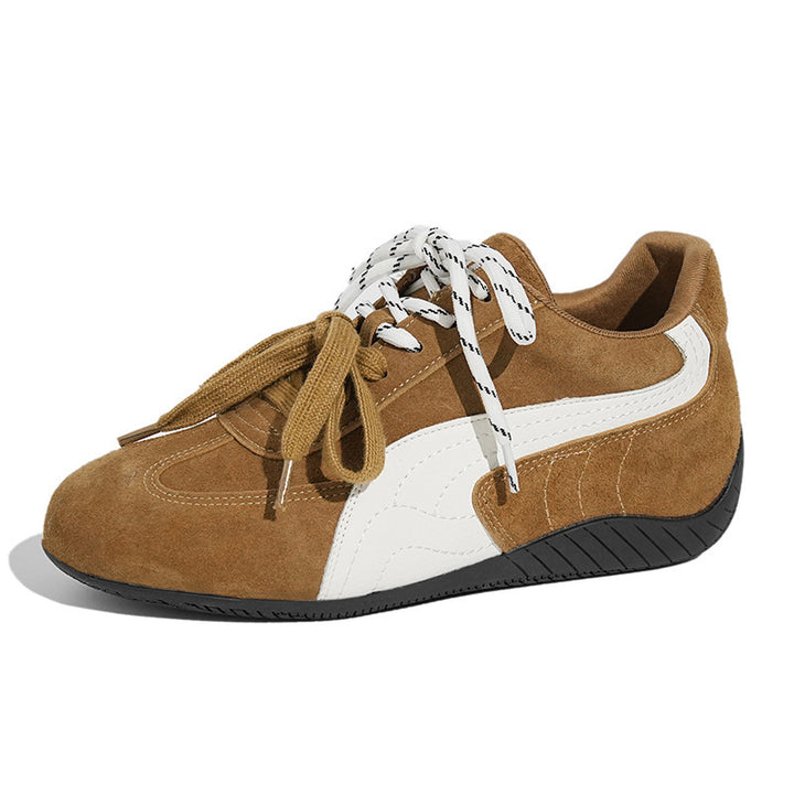 Herrer retro-inspirerede ruskinds sneakers Stilla