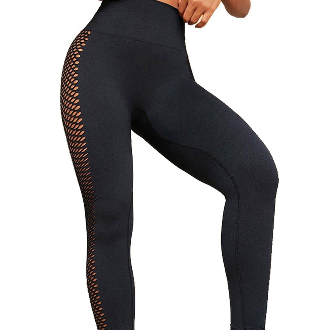 Dame Sporty Leggings med netdesign og høj talje Stilla