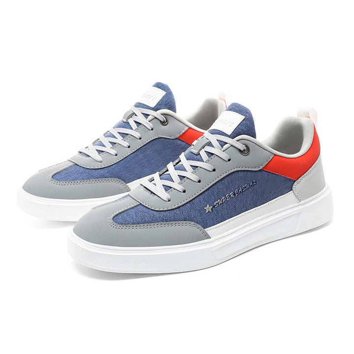 Herrer Fritid Denim Sneakers med let komfortdesign Stilla