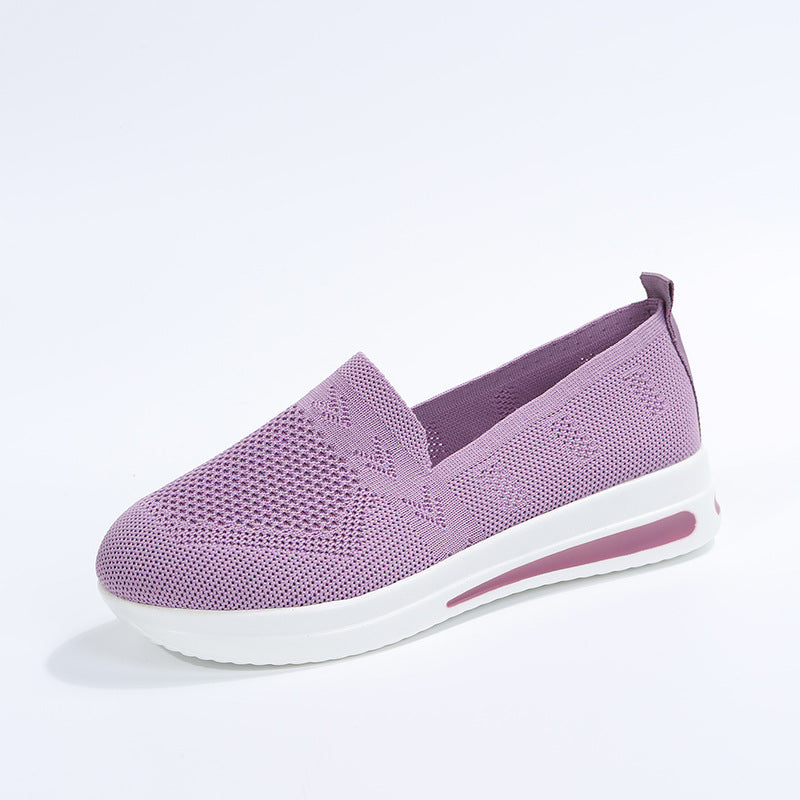 Dame Åndbare Slip-On Sneakers med støddæmpende sål Stilla