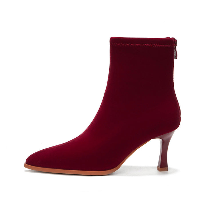 Femme Chic Velvet Støvler Stilla