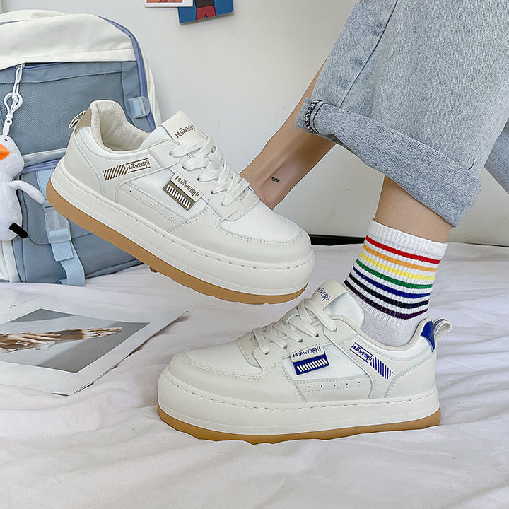 Dame platform sneakers med ergonomisk dæmpning og robust overdel Stilla