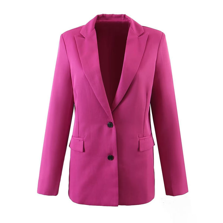 Kvindernes elegante blazer med skræddersyet snit og reverskrave Stilla