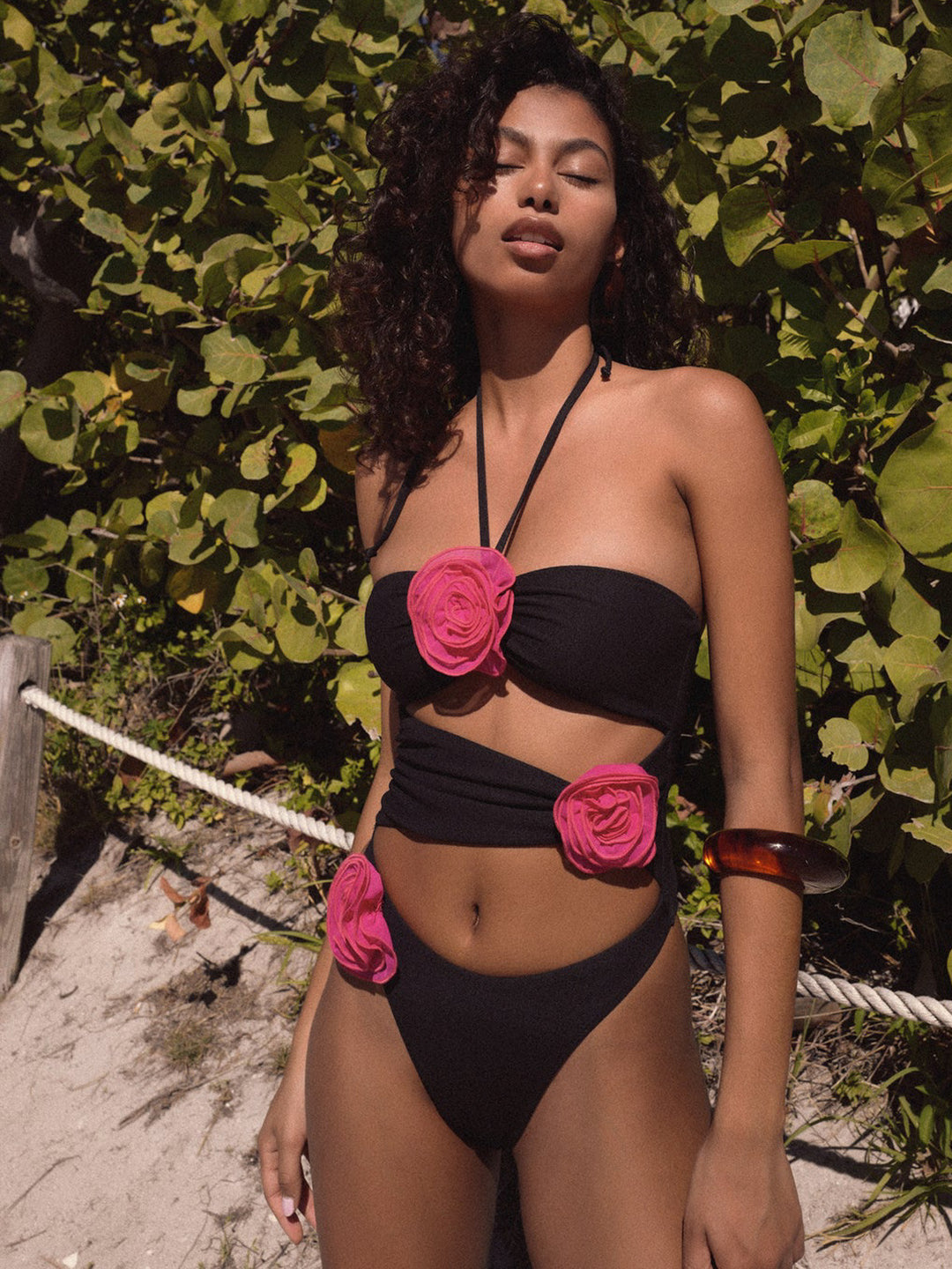 Dame Pyntet Halter-Bikini-Sæt Stilla