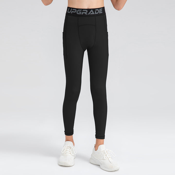 Herrer Sporty Kompressionsleggings med åndbare indlæg og innovativt talje design Stilla