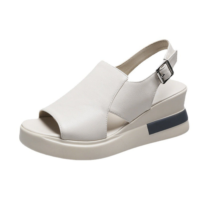 Dame Slingback-sandaler med elegant snit og luftig pasform Stilla