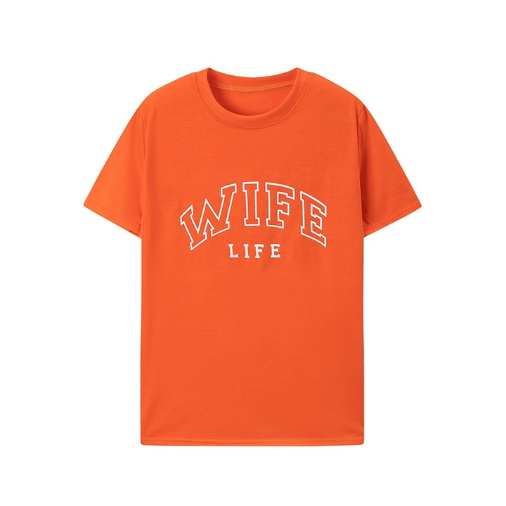 Kvinde Casual Grafik T-Shirt Stilla