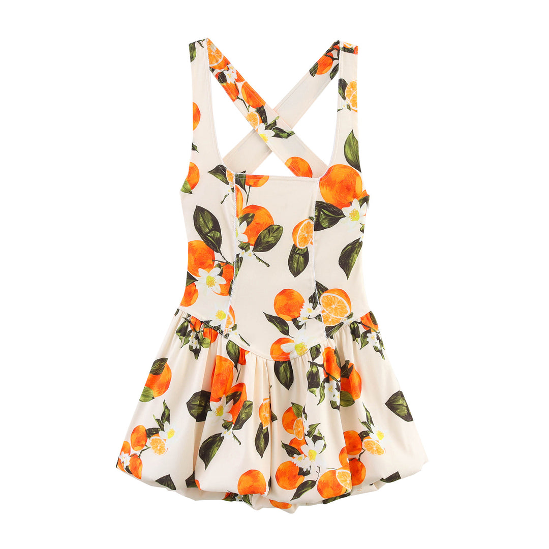 Femme Blomsterprint Legesyg Overall Stilla