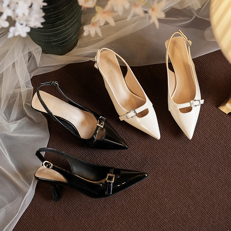 Kvinder elegante Slingback-hæle Stilla