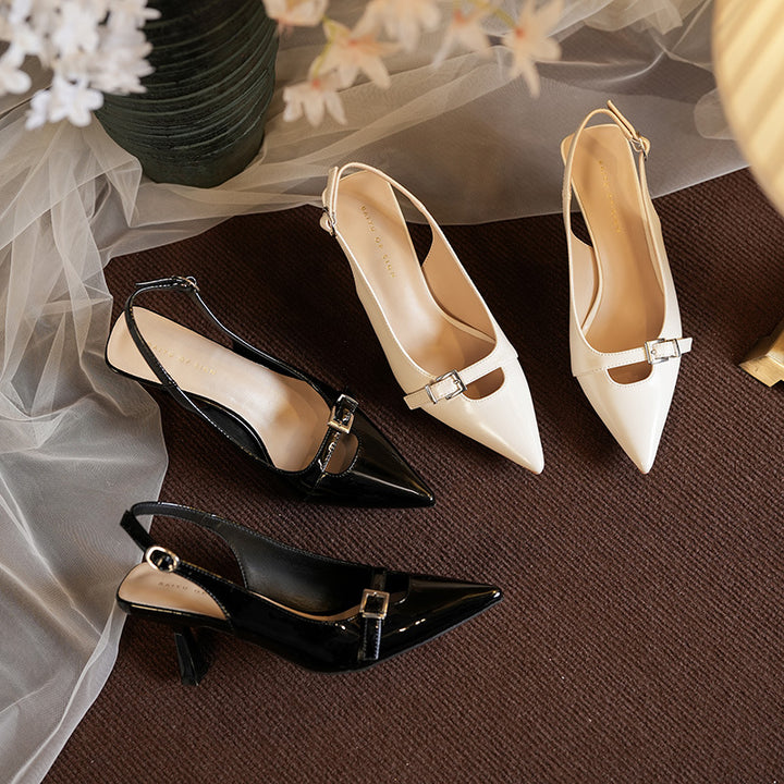 Kvinder elegante Slingback-hæle Stilla