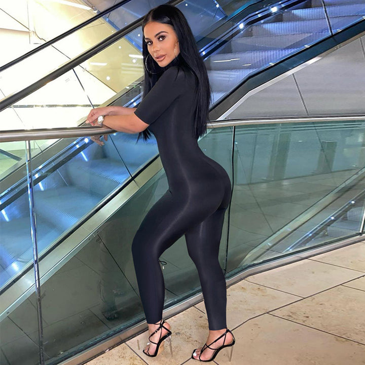 Damer Figurtilpasset Jumpsuit Skovae