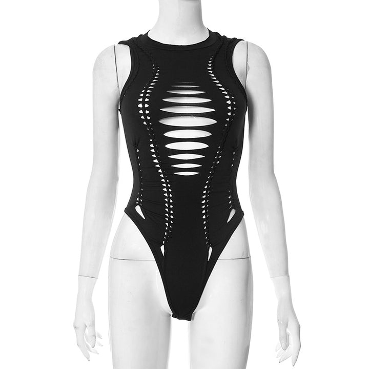 Dame sportlig monokini med raffineret cut-out-design Stilla