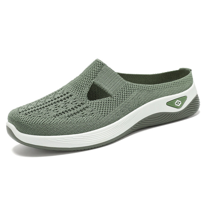 Dame Slip-On Komfort Vandrestøvler med åndbart strikdesign Stilla