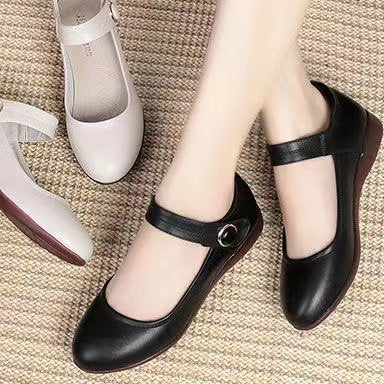 Dame Mary Jane Ballerinas med elegant rem og komfortabel indersål Stilla