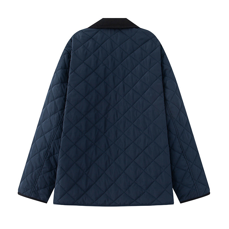 Dame quilted oversized jakke med funktionelle lommer Stilla