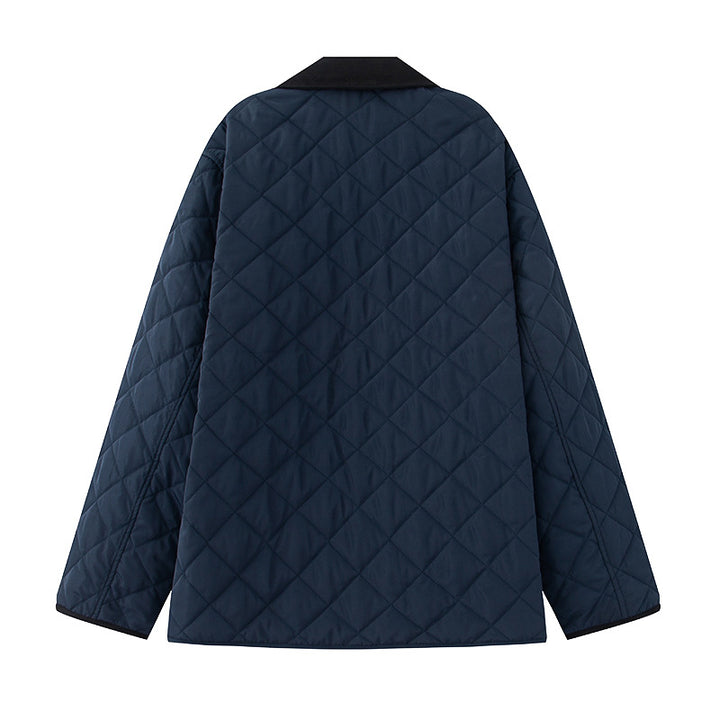Dame quilted oversized jakke med funktionelle lommer Stilla
