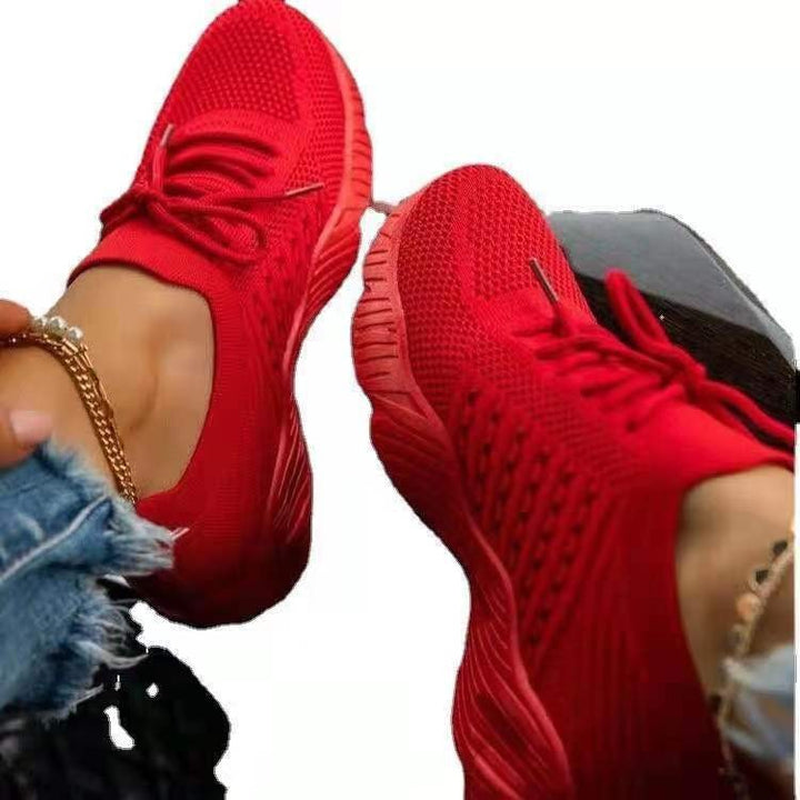 Dame åndbar sport sneakers med skridsikker sål og elastiske indlæg Stilla