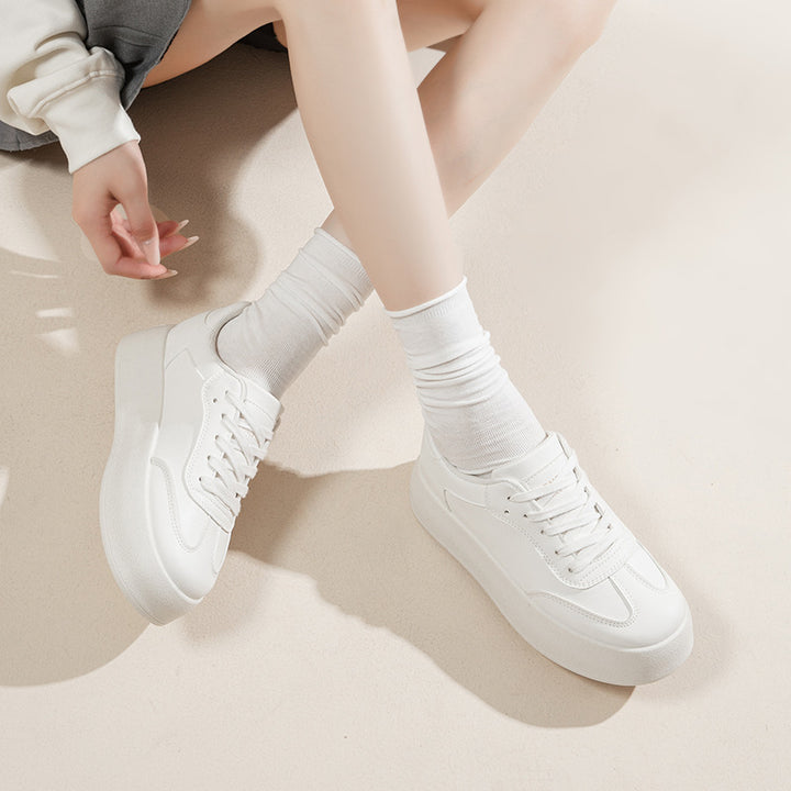 Dame Plateau-Sneakers med ergonomisk dæmpning og åndbar overfladestruktur Stilla