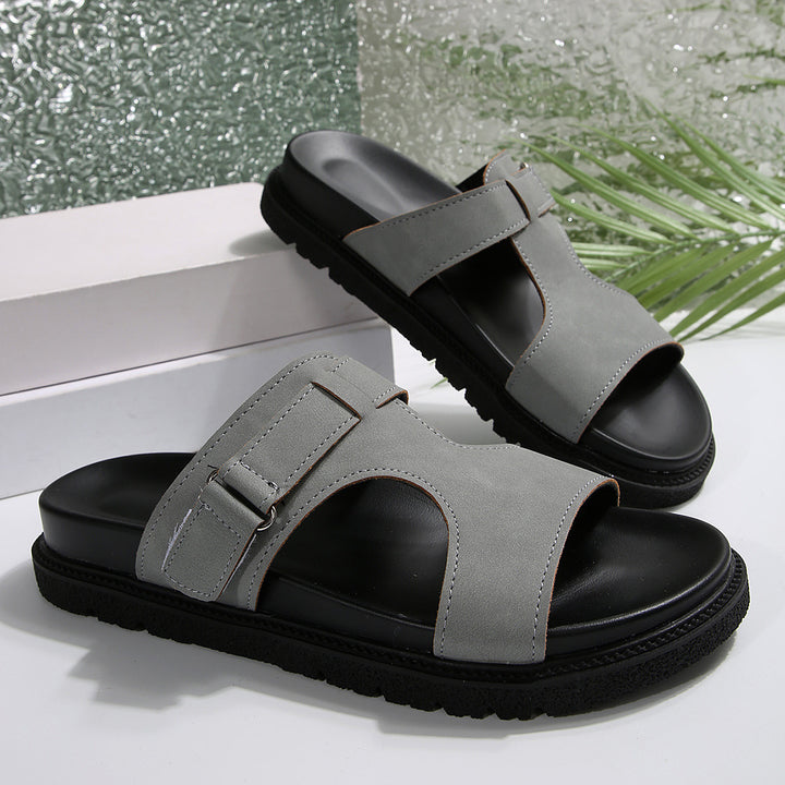 Dame moderne sandaler med justerbar rem og ergonomisk sål Stilla