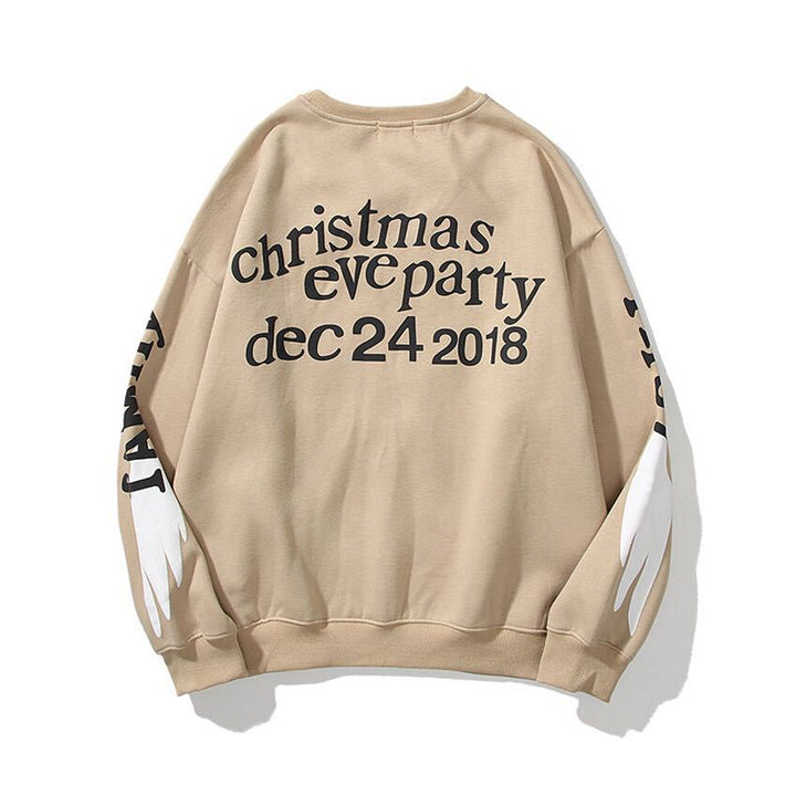 Dame Sweatshirt med unikt grafisk design Stilla