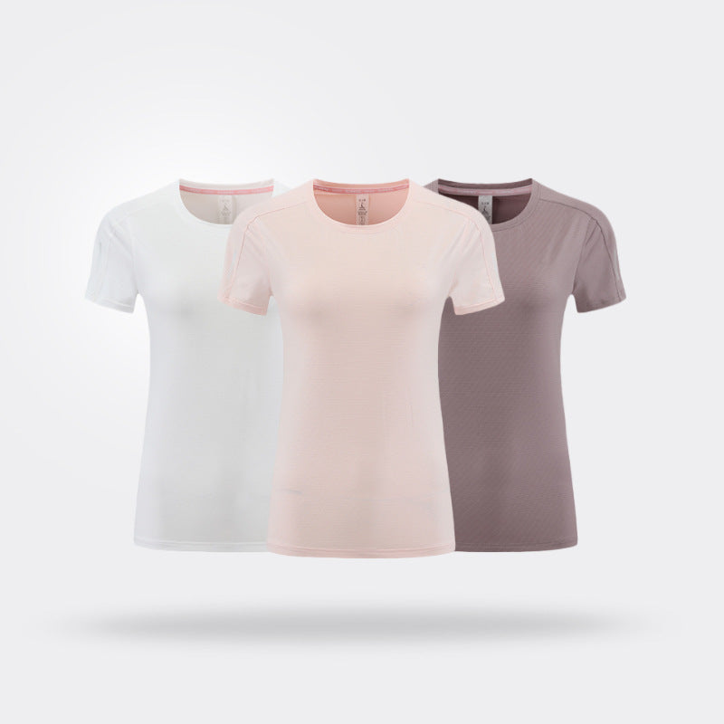 Dame teknisk sports-T-shirt med innovativ fugtighedsregulering Stilla