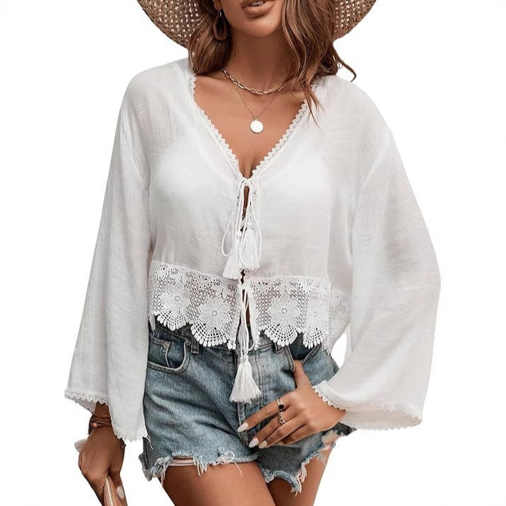 Dame Luftig Sommerbluse Stilla