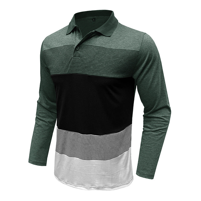 Herrer Langærmet Polo Shirt Stilla