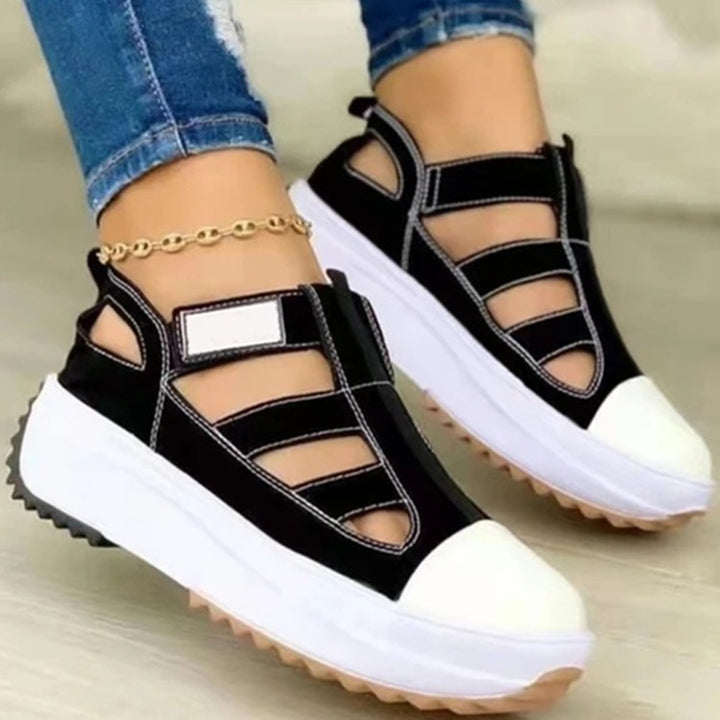 Damer Chunky Sneakers med åbent remdesign og forstærket hælområde Stilla