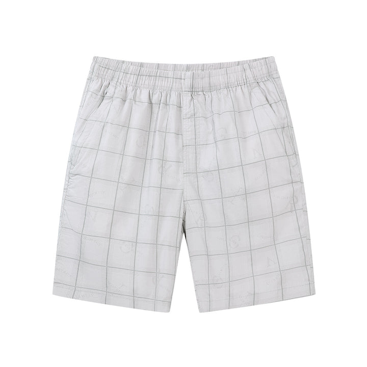 Herrer casual shorts i moderne ternet mønster Stilla