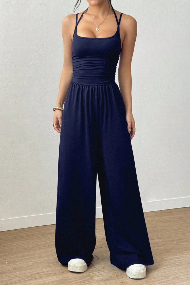 Dame jumpsuit i afslappet snit Skovae