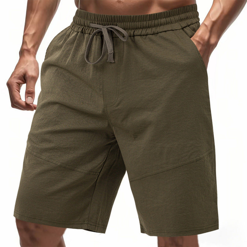 Herrer fritids-shorts med elastisk talje og sidelommer Stilla