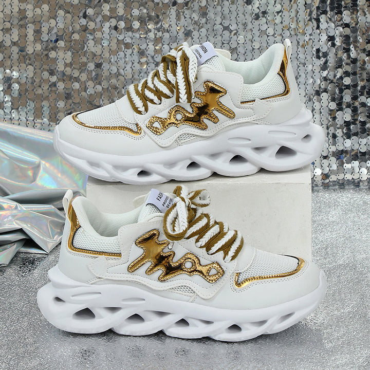 Dame Sporty Mode-Sneakers med innovativ dæmpning Stilla