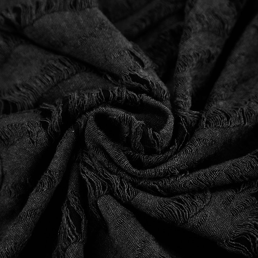 Dame langærmet skjorte med struktureret design Stilla