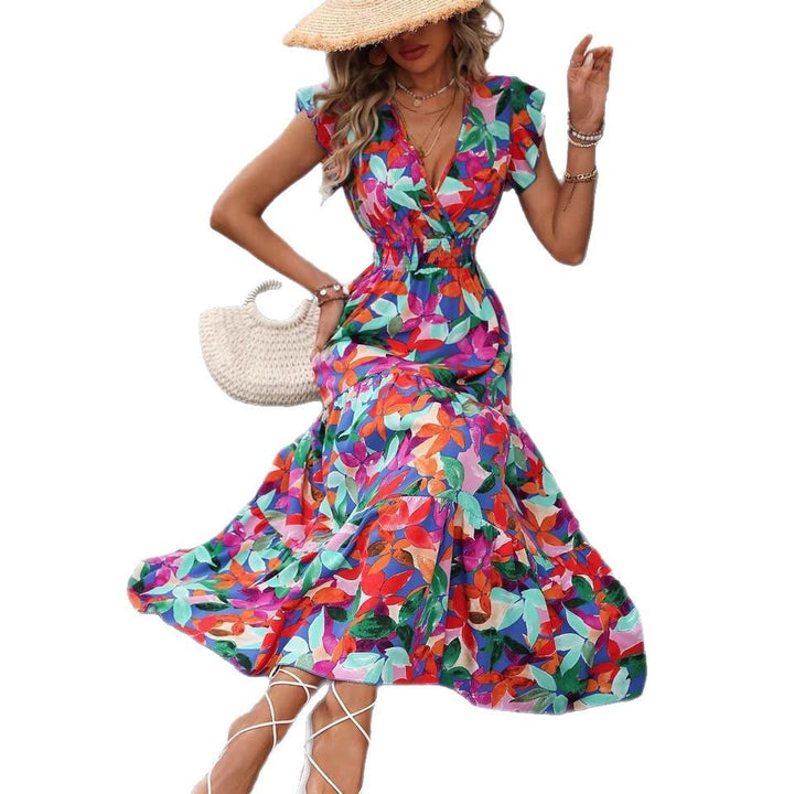 Dame Vibrant Garden Party Maxikjole Stilla
