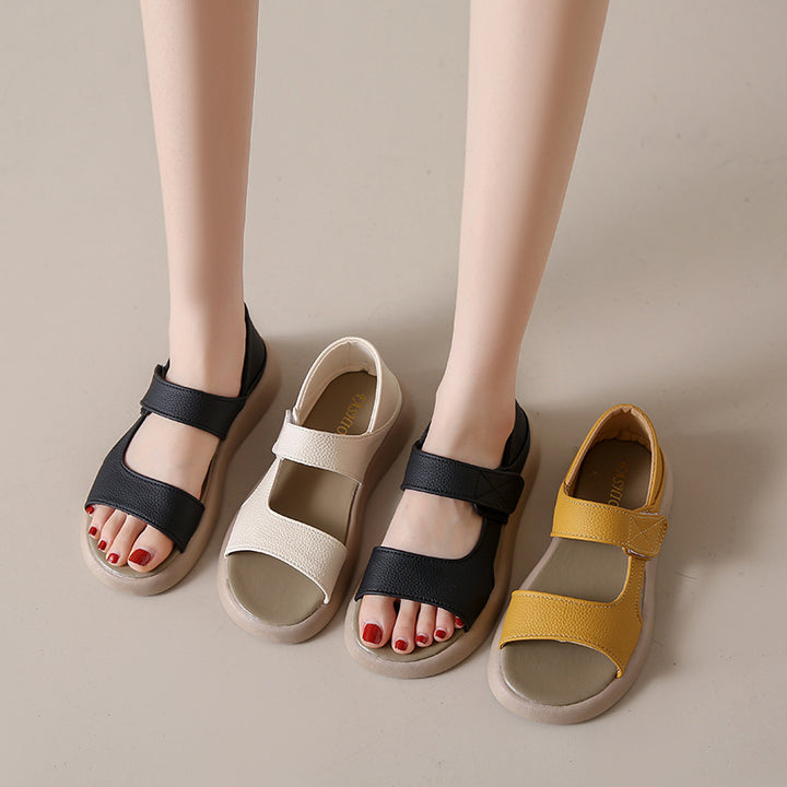 Dame Sportsandaler med justerbare velcro-lukninger Stilla