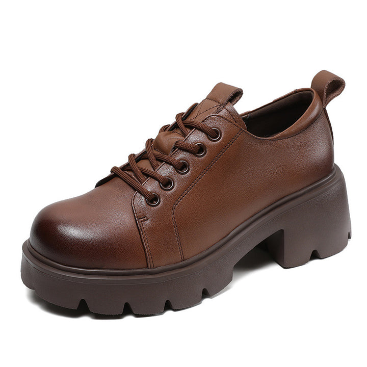 Dame Chunky-sål Snørebånd Sneakers med forhøjet platform Stilla