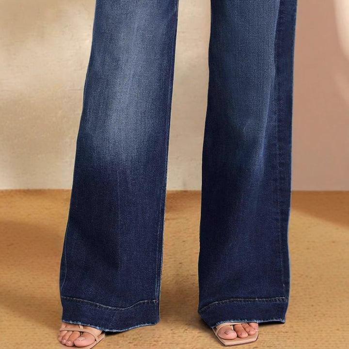 Damer løst skårne jeans med justerbar talje Stilla