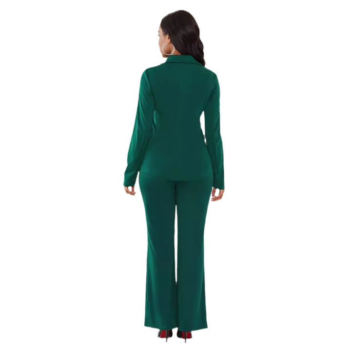 Dame mode blazer-dragt med slim-fit snit og elegant design Stilla